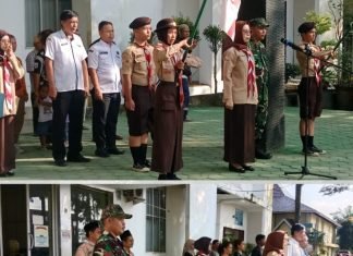 Kontingen Pramuka Kertapati Resmi Dilepas ke Jambore Kota Palembang