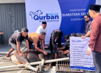 BRI Region 4 Palembang Distribusikan 45 Hewan Kurban Daerah Sumsel, Jambi dan Kepulauan Bangka