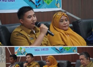 Plt Camat Kertapati Buka Sosialisasi dan Konsultasi Publik di Kecamatan