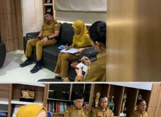 Plt Camat Kertapati Pimpin Rakor Bersama Lurah se-Kecamatan