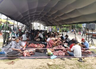 Bintaljarahdam II/SWJ Salurkan 26 Hewan Kurban Berkualitas untuk Warga dan Prajurit