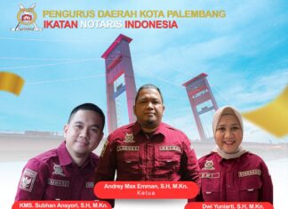 Ketua INI Kota Palembang Ucapkan Selamat HUT ke-1343, Harapkan Palembang Kian Berdaya Saing dan Sejahtera