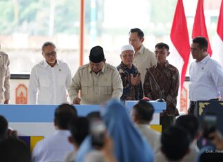 Diresmikan Presiden Prabowo, Bendungan Meninting Garapan Hutama Karya Jadi Pusat Peresmian Lima Bendungan Nasional