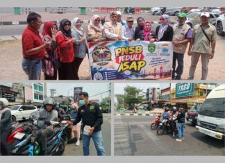 Asap Karhutla Ganggu Warga, PNSB Sumsel Hadir dengan Gerakan 5.000 Masker